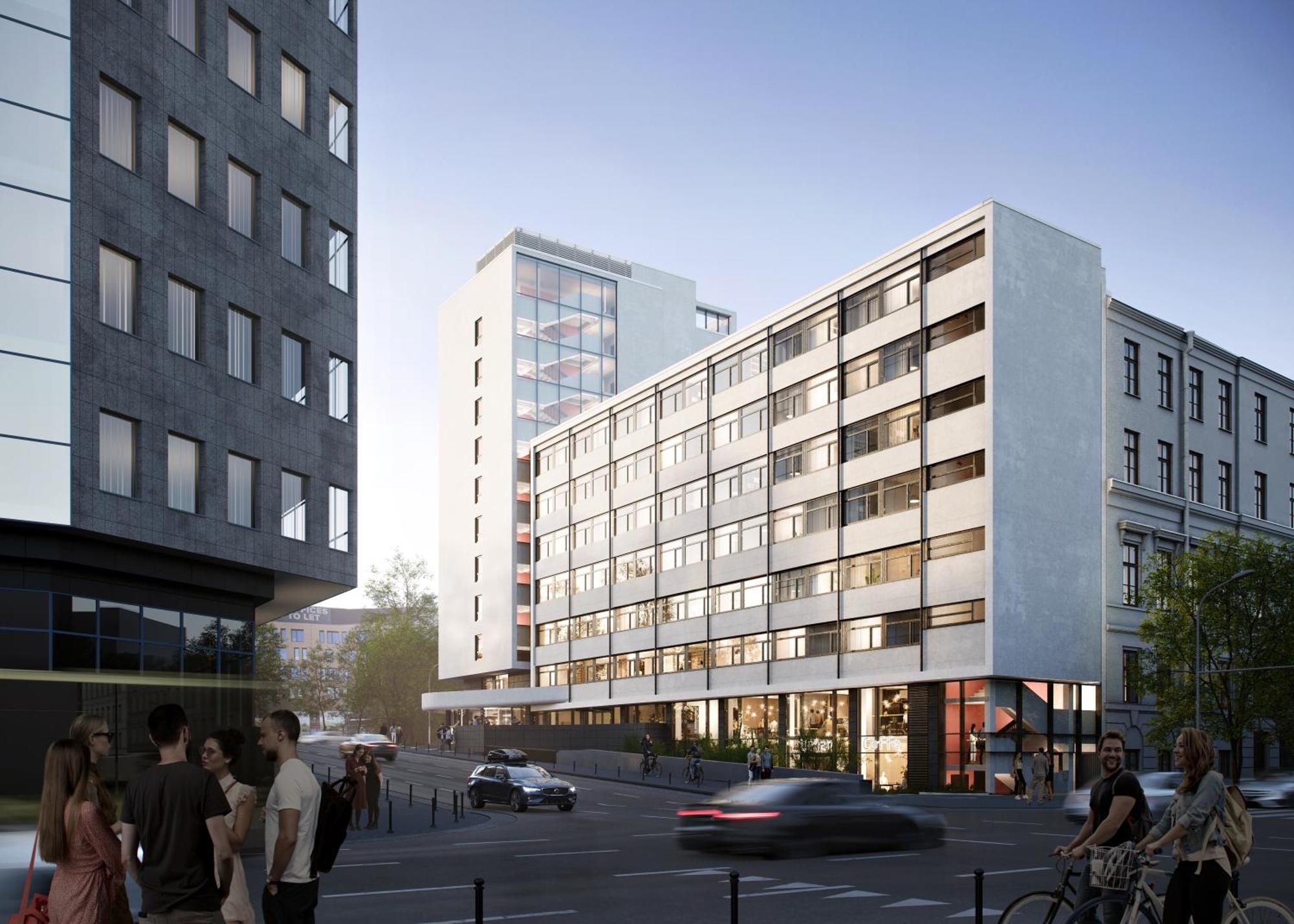 Zeitraum Solec Lejlighedshotel Warszawa Eksteriør billede